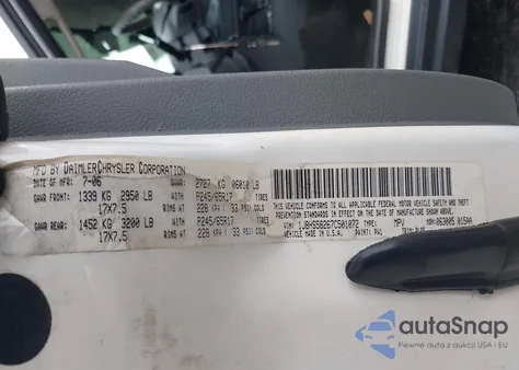 2007 Jeep Grand Cherokee Limited z USA, uszkodzony, nr VIN 1J8HS58267C501072